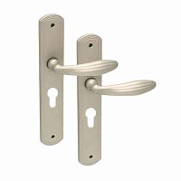 Ручки на планке TUPAI Sofia 1911-55 никель матовый